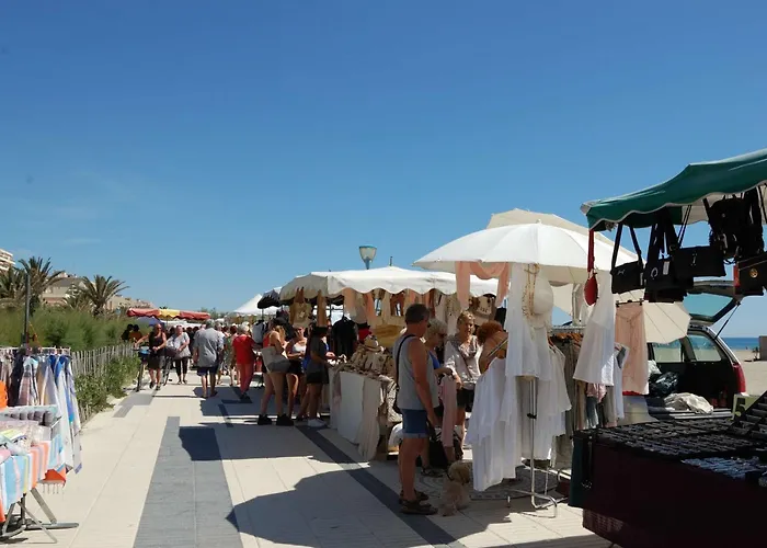 Апартаменты Canet-en-roussillon: T2 5 Pers, Vue Mer, Proche - Fr-1-794-109 Кане