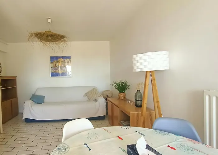 Canet-en-roussillon: T2 5 Pers, Vue Mer, Proche - Fr-1-794-109 * Кане