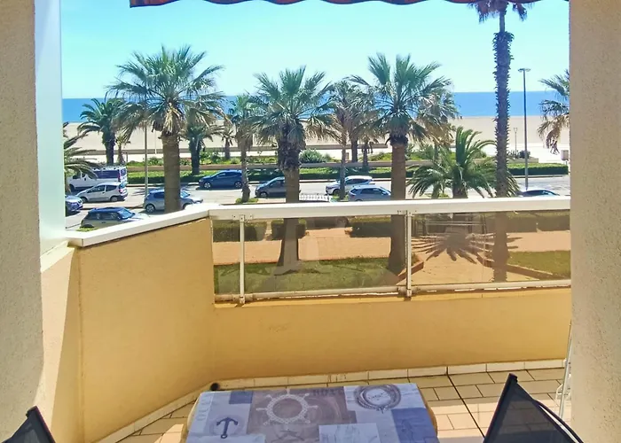 Canet-en-roussillon: T2 5 Pers, Vue Mer, Proche - Fr-1-794-109 *